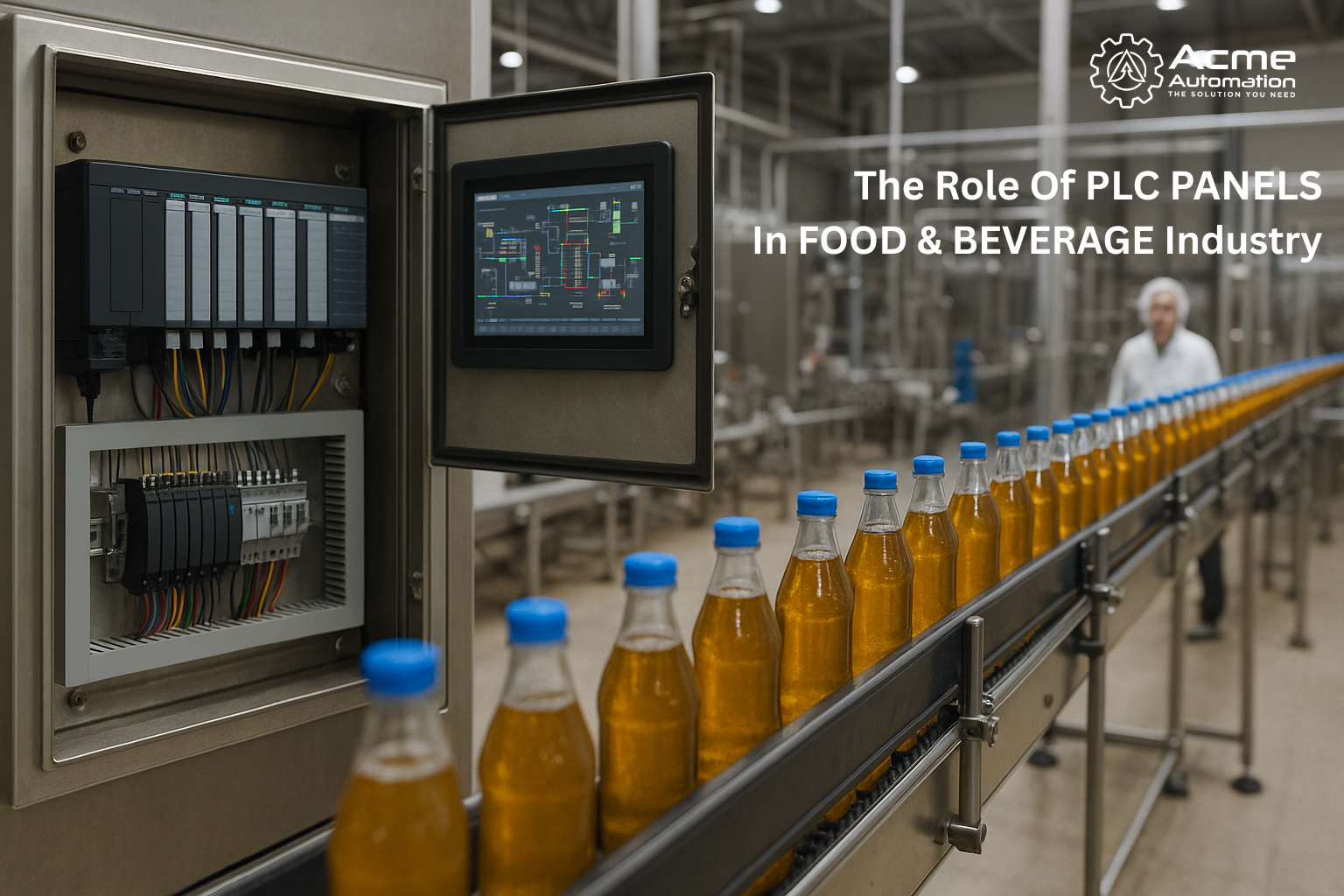 The Role of PLC Panels in Food & Beverage Industry