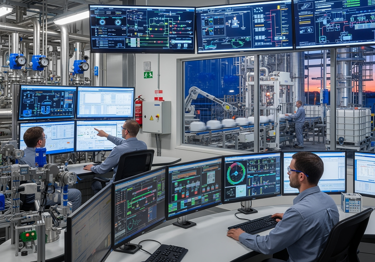 How Automation Improves Efficiency in Chemical Plants: A Complete Digital Transformation Guide