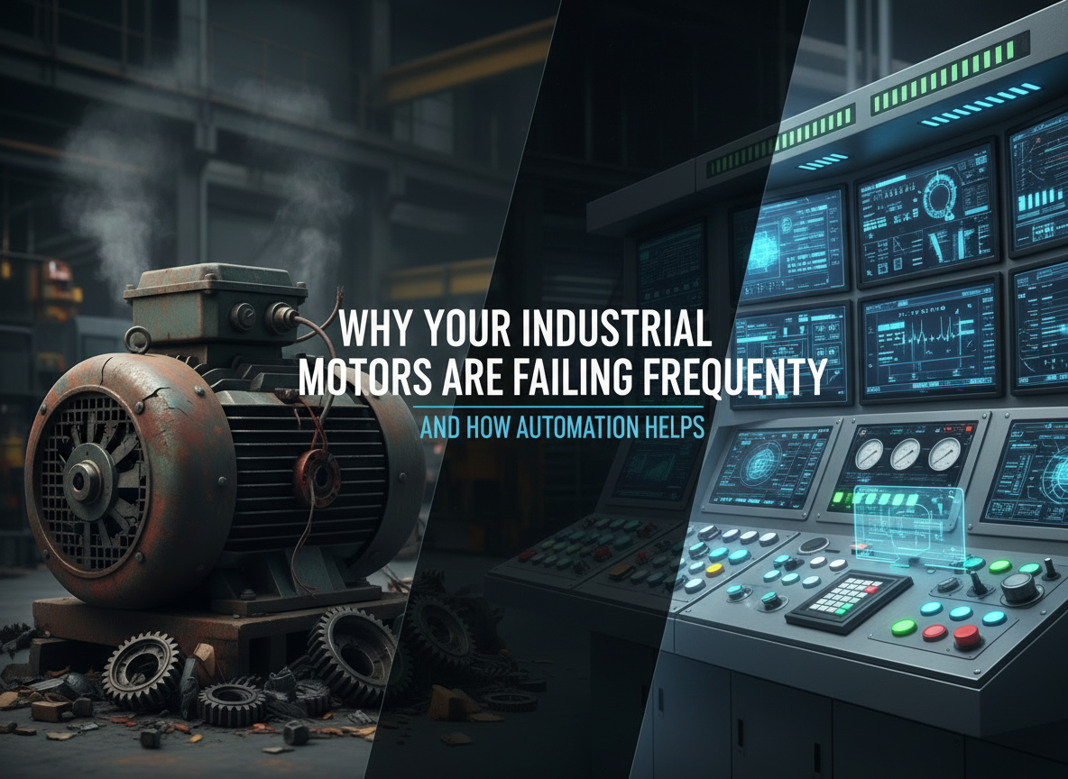 Why Your Industrial Motors Are Failing Frequently (And How Automation Helps)