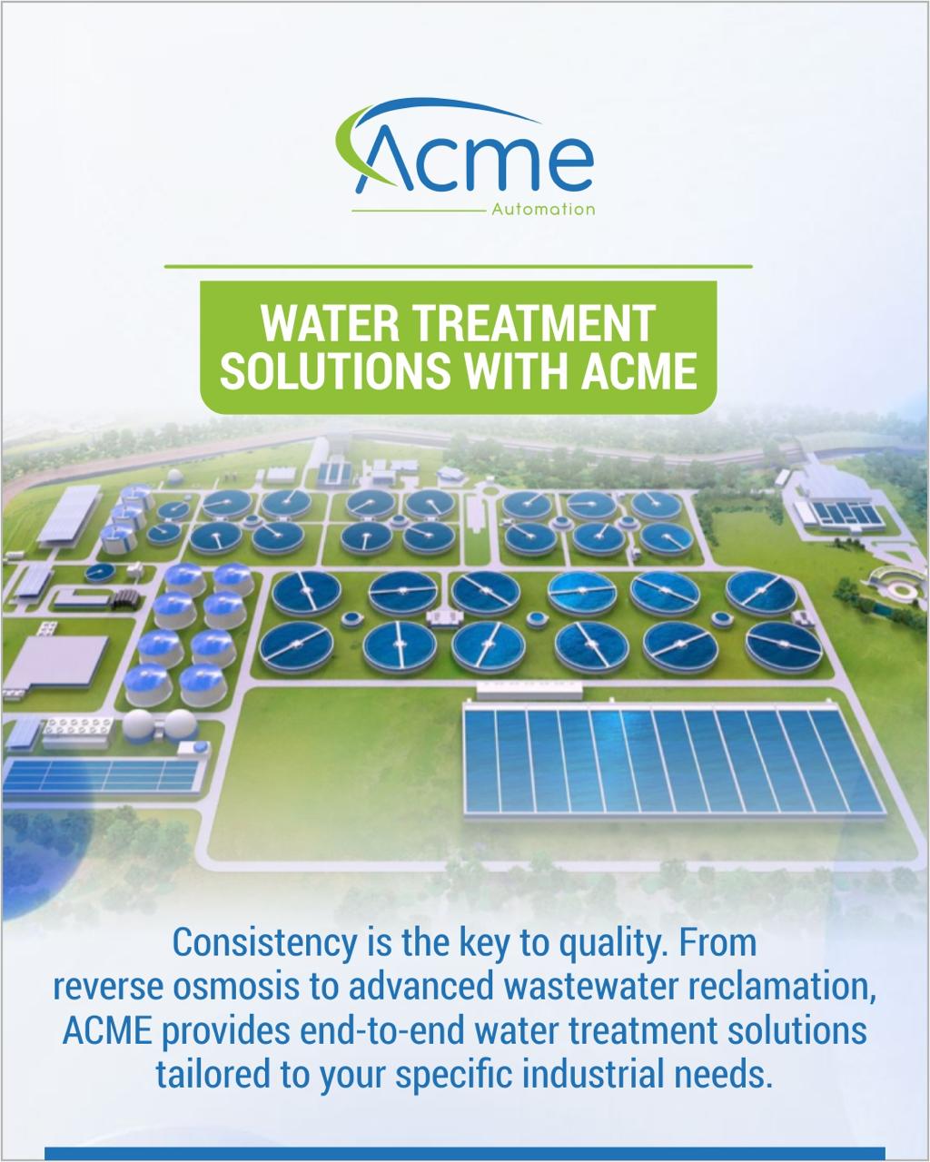 Water Treatment Automation in India: Ensuring Purity, Compliance & Industrial Efficiency with Acme Automation